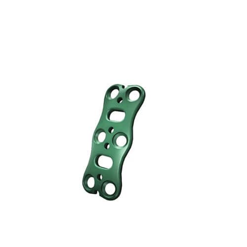 Placa de artrodesis cervical - Pyrenees Constrained - Stryker - bloqueada / metálica / 2 niveles