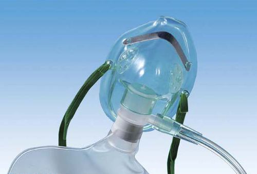 Máscara de oxígeno de PVC - SM-H052  - Sturdy Industrial  - de alta concentración / transparente