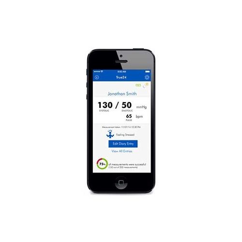 Aplicación para iOS de monitorización - True24 - SunTech Medical - de medición / para monitor de presión arterial / iOS