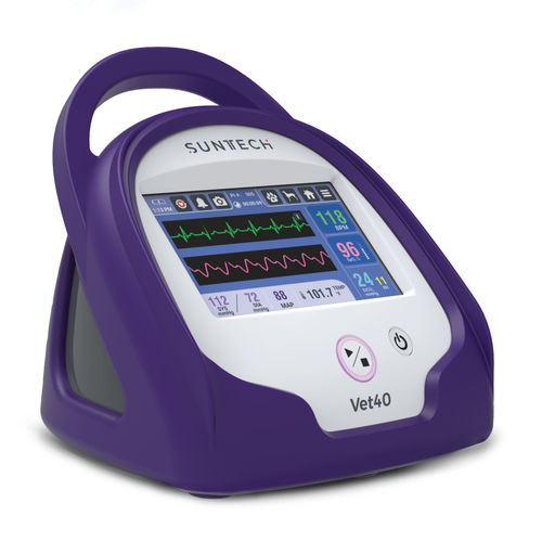 Monitor de constantes vitales veterinario - Vet40 - SunTech Medical - portátil / compacto / ECG