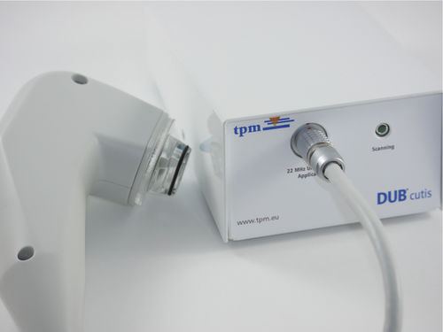 Ecógrafo en plataforma, de mesa - DUB®cutis - taberna pro medicum - para ecografía cutánea