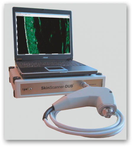 Ecógrafo en plataforma, de mesa - DUB®SkinScanner - taberna pro medicum - para ecografía cutánea