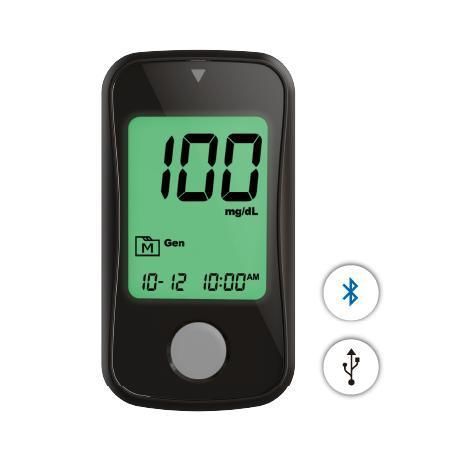 Glucómetro automático - TD-4125 - TaiDoc Technology - GOD / para hospitales / hematocrito