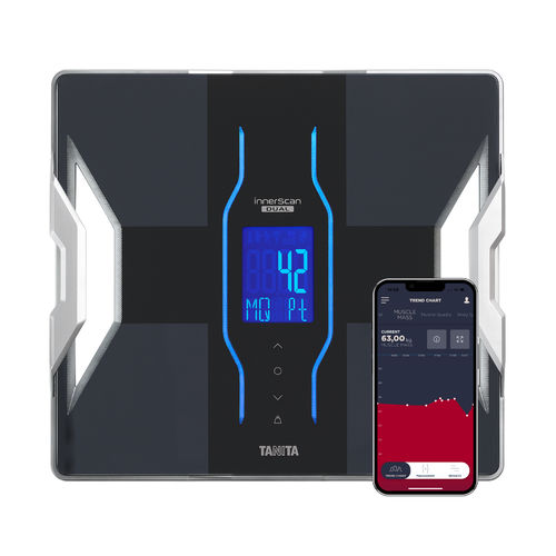 Analizador de la composición corporal electrónico - RD-953 - Tanita Europe - para la medición de la masa adiposa / plataforma / con pantalla LCD