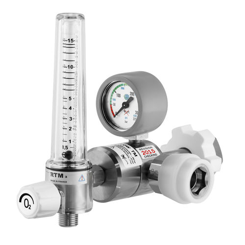 Flujómetro de área variable - REGFLOW TM - Technologie Medicale - de oxígeno / de aire / para hospitales