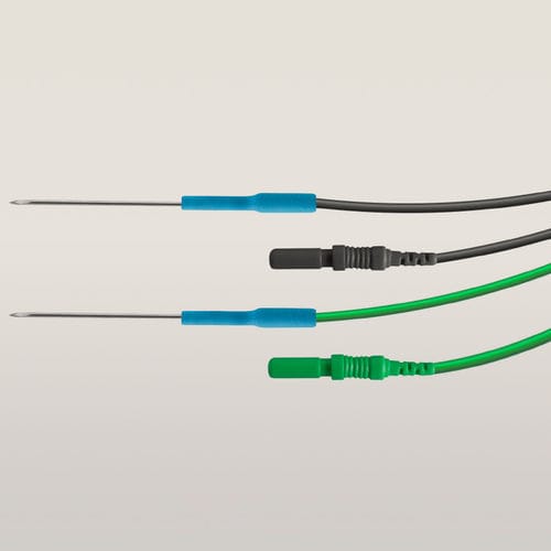 Electrodo de cirugía - TE/S50715-001 - Technomed Europe - aguja / de acero inoxidable / curvado