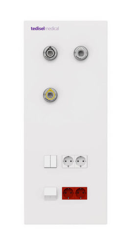 Unidad médica de cabecera horizontal - Antea - Tedisel Medical - vertical / para habitación de pacientes