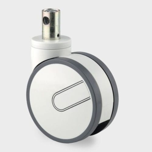 Rueda para carro médico - Integral twin - TENTE-ROLLEN  - para cama de hospital / para mesa de operaciones / con freno