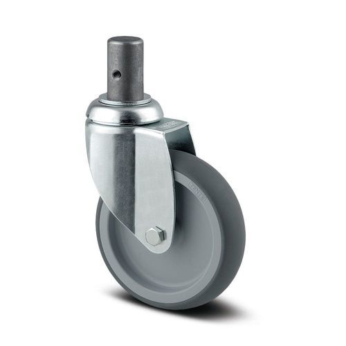 Rueda para carro médico - Agila - TENTE-ROLLEN  - para cama de hospital / de caucho / anticorrosión