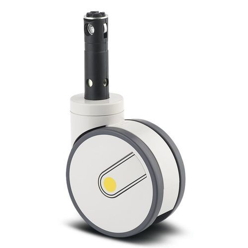 Rueda para carro médico - Integral twin - TENTE-ROLLEN  - para cama de hospital / para mesa de operaciones / antiestática