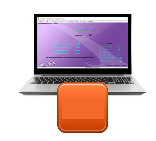 Software médico - Reaction Time Suite™ - Thought Technology - para EEG / para EMG / de análisis