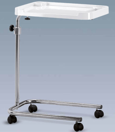 Mesa de cama con ruedas - M630033 - Titanox  - de altura regulable