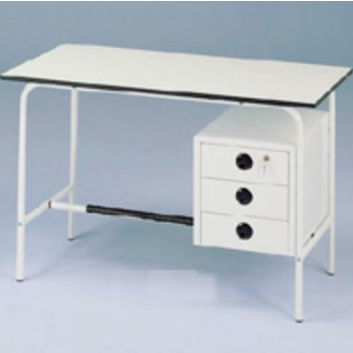 Escritorio rectangular - M600290 - Titanox  - 3 cajones