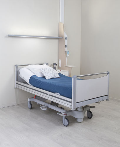 Unidad médica de cabecera vertical - COCOON - TLV Healthcare - con luz
