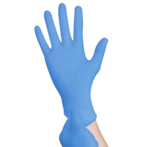 Guante de nitrilo - Top Glove - de lavado / no estéril / ambidiestros