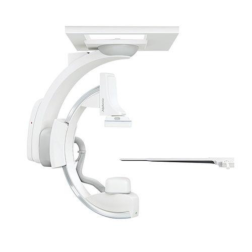 Sistema de fluoroscopia digital - Alphenix Sky+ - Canon Medical Systems Europe - para angiografía / para fluoroscopia cardíaca / con amplificador de brillo de techo
