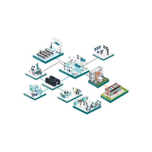 Sala de operaciones modular - iQOR  - BenQ Medical Technology - integrado