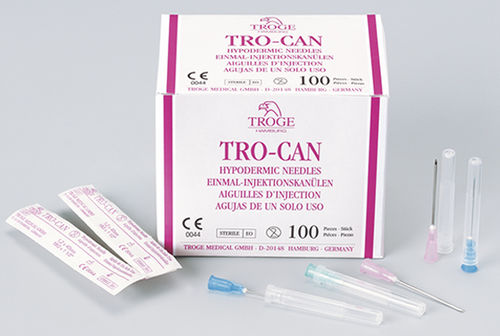 Aguja de punción - TRO-CAN - Troge Medical  - estériles / hipodérmica