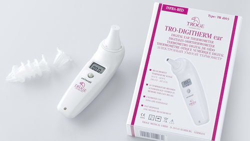 Termómetro médico - TRO-DIGITHERM - Troge Medical  - de infrarrojos / timpánico / de sonda