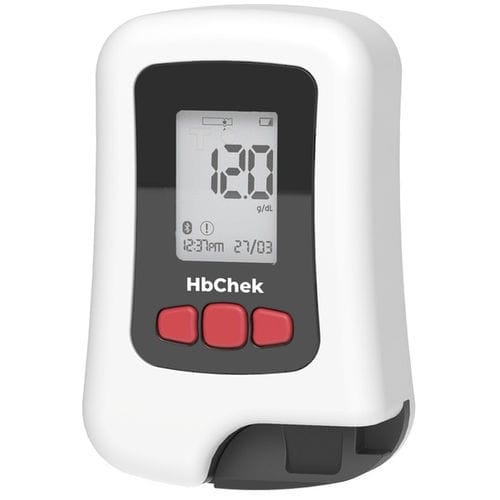 Monitor de paciente portátil - HbChek  - Tulip Diagnostics - de hemoglobina / para cuidados intensivos