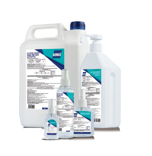 Solución hidroalcohólica 70 % - KONIX® - Turkuaz Medikal Kozmetik - 250 ml / 50 ml / 100 ml