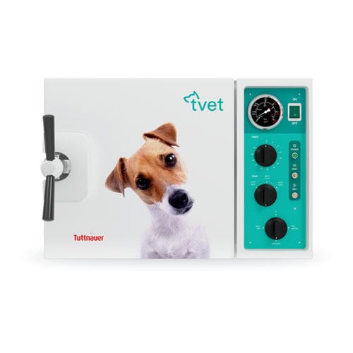 Autoclave veterinario - tvet 9Mi - Tuttnauer - de vapor / de mesa / automático