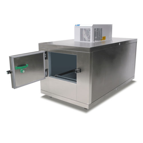 Cámara mortuoria frigorífica para ataúdes - LKZ HS 1 - UFSK INTERNATIONAL GmbH & Co. KG - 1 cuerpo / de carga frontal / con 1 puerta