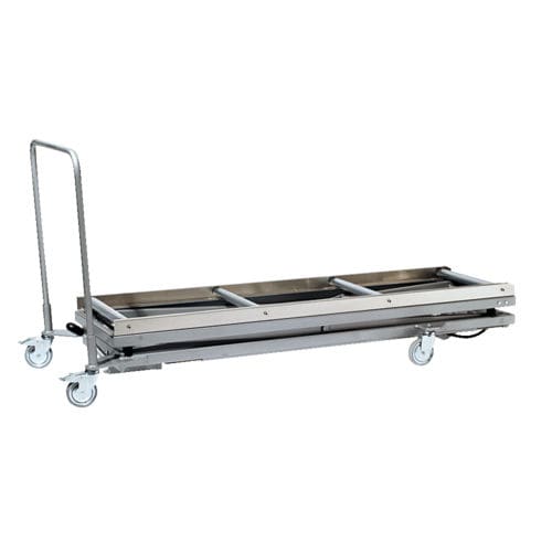 Carro para traslado de cadáveres de elevación - CADAVER LIFT - UFSK INTERNATIONAL GmbH & Co. KG - de transporte / eléctrico / hidráulico
