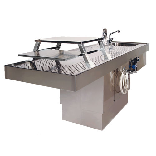 Mesa de autopsia - ST HS 31-02 - UFSK INTERNATIONAL GmbH & Co. KG - de disección / rectangular / eléctrica