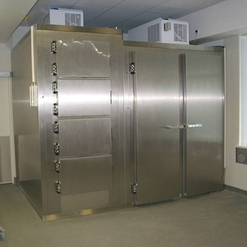 Cámara mortuoria frigorífica para ataúdes - LKZ HS 9 D - UFSK INTERNATIONAL GmbH & Co. KG - para varios cuerpos / de carga frontal / modular