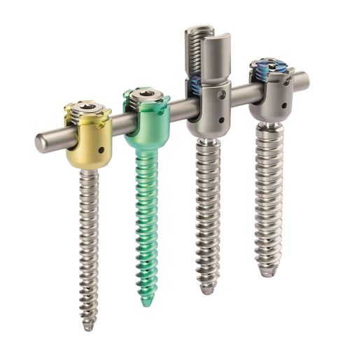 Sistema de osteosíntesis toracolumbar - uCentum™ - ulrich medical - vía posterior / para adulto