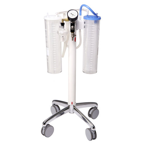 Aspirador quirúrgico neumático - SL series - Unimax Medical Systems - con ruedas