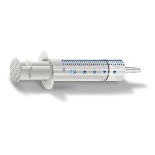 Jeringa de irrigación - 5363 - UROMED - 50 ml / de plástico / de caucho