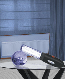 Lámpara de fototerapia tratamiento de la dermatitis - UV Comb - V-Care Medical Systems  - tratamiento del eccema / portátil / UV