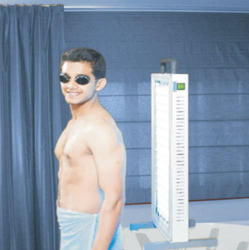 Lámpara de fototerapia tratamiento de la psoriasis - MHT series - V-Care Medical Systems  - dermatológica / de mesa / UV