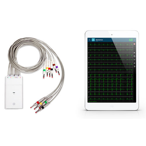 Electrocardiógrafo para diagnóstico en reposo - iCV200 - Vales and Hills Biomedical Tech. - 12 canales / para tablet