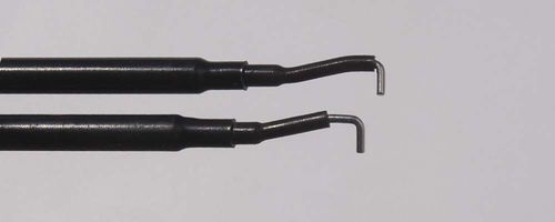 Electrodo laparoscópico - H5 330L - VECTEC - de disección / de coagulación / con gancho