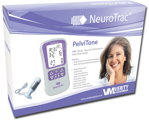 Electroestimulador perineal - PelviTone - Verity Medical - de mano / NMES / 2 canales