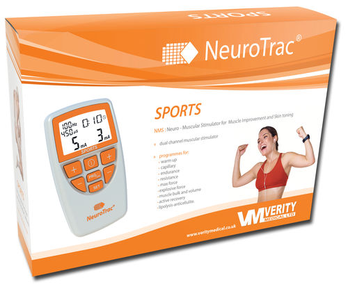 Electroestimulador - Verity Medical - de mano / NMES / 2 canales