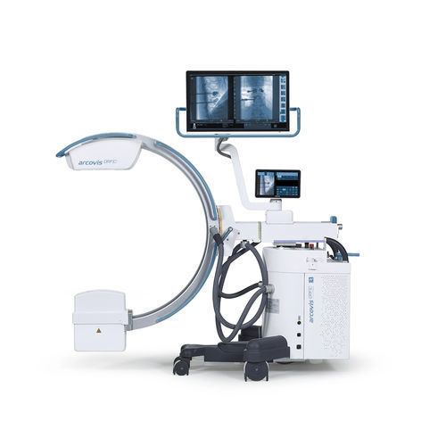 Arco quirúrgico móvil - Arcovis DRF-C R21  - Villa Sistemi Medicali - con sensor plano / con columna de vídeo / con monitor de vídeo integrado