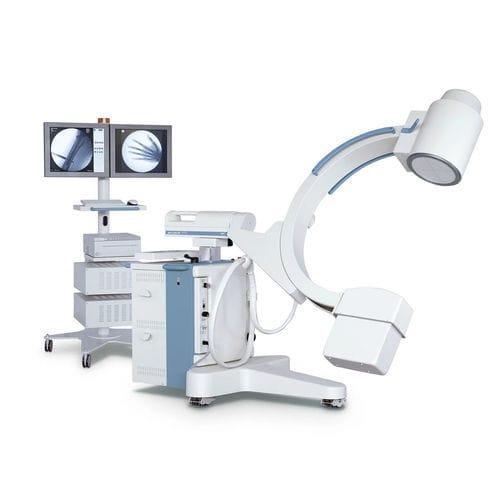 Arco quirúrgico móvil - Arcovis 3000 R15 - Villa Sistemi Medicali - con tubo intensificador de imagen / con columna de vídeo