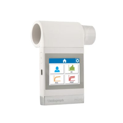 Espirómetro electrónico - micro™  - Vitalograph  - portátil de mano / con pantalla táctil / con red inalámbrica