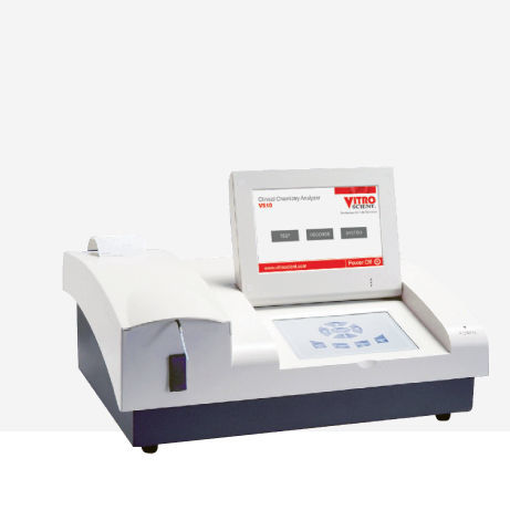Analizador de bioquímica semiautomático - VS – 10 - Vitro Scient - compacto / clínico / con pantalla táctil