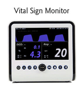 Monitor de constantes vitales de mesa - VP-700C - VOTEM  - RESP / SpO2 / para cuidados intensivos