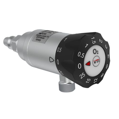 Flujómetro doble - Select Ergo ZGV - VTI Ventil Technik  - de gases médicos / para hospitales / conectable