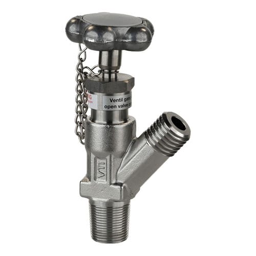 Válvula de gas - K904 - VTI Ventil Technik  - de acero inoxidable