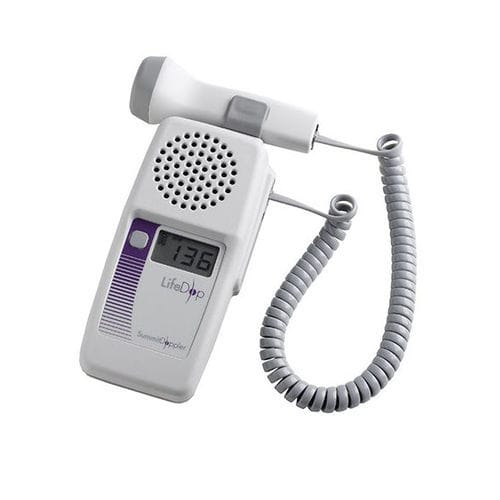 Doppler fetal - LifeDop 250 Series - Wallach Surgical Devices - de bolsillo / con cardiofrecuencímetro
