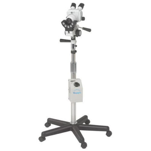 Colposcopio binocular - ZoomStar® - Wallach Surgical Devices - en carro