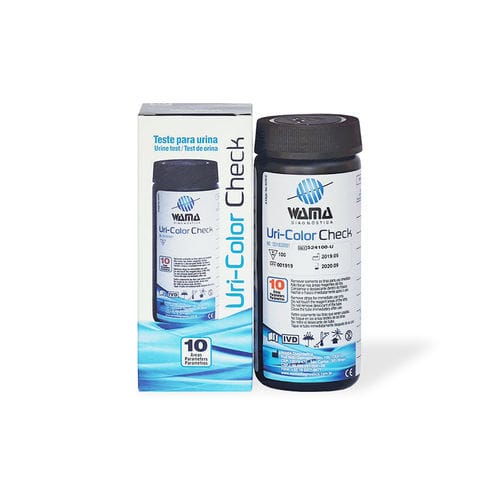 Tira de prueba para análisis de orina - Uri-Color Check - Wama Diagnostica