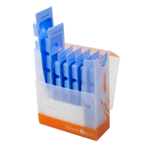 Contenedor para la semana - WeekBox Set S - Wiegand AG - de dispensación de medicamentos